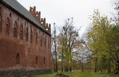 Château médiéval à vendre Barciany, Wiosenna, Varmie-Mazurie:  