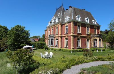 Château à vendre Fays, Wallonie, Ansicht vom märchenhaften Garten