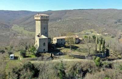 Château médiéval à vendre 06060 Pian di Marte, Ombrie