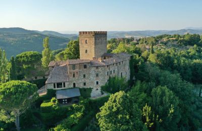 Château médiéval à vendre 06019 Polgeto, Castello di Polgeto, Ombrie, Vue extérieure