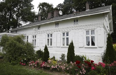 Manoir à vendre Lichnowy, Poméranie, Vue de l'arrière