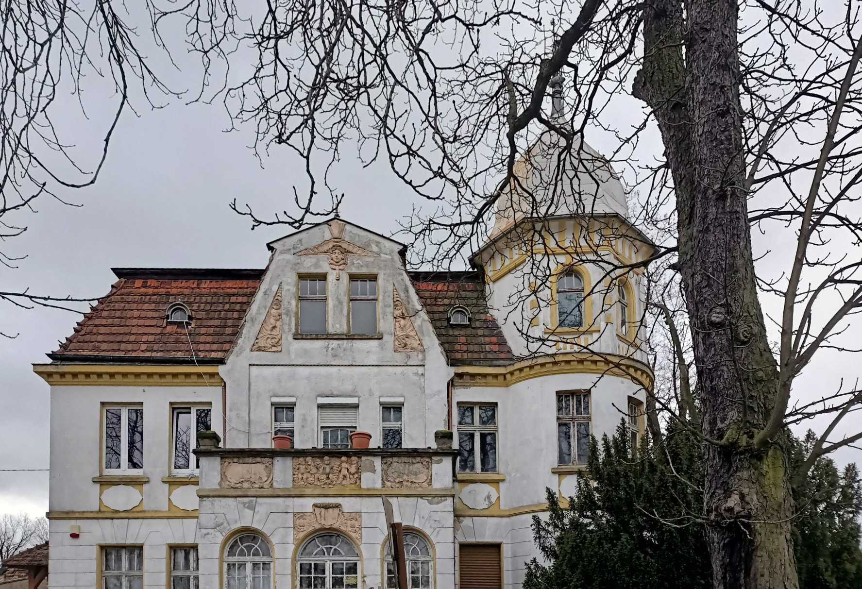 Villa historique à vendre Tuplice, Lubusz:  Vue frontale