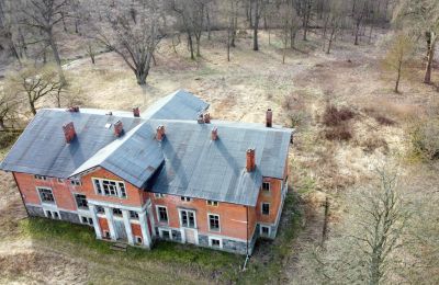 Manoir à vendre Bolkowice, Poméranie occidentale, Photo Drone