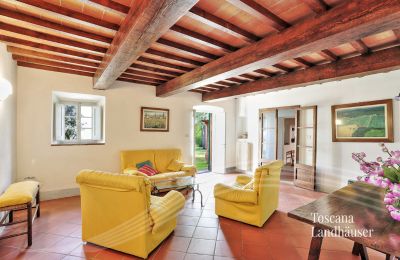 Maison de campagne à vendre Castagneto Carducci, Toscane:  RIF 3057 Wohnbereich mit Zugang zum Garten