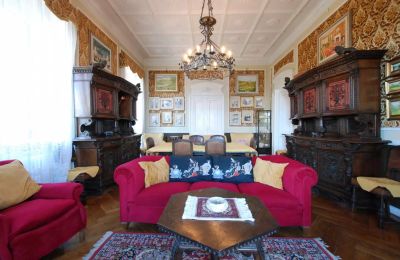 Demeure historique à vendre 28838 Stresa, Piémont, Salle de séjour