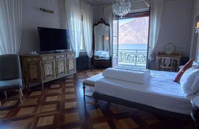 Villa historique à vendre Cannobio, Piémont:  Chambre à coucher