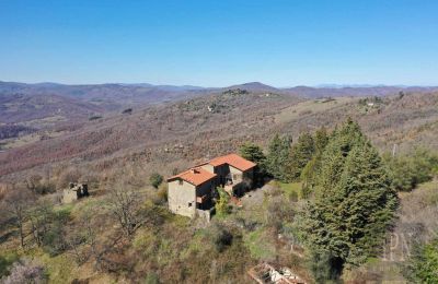 Maison de campagne à vendre 06019 Preggio, Ombrie, Photo Drone