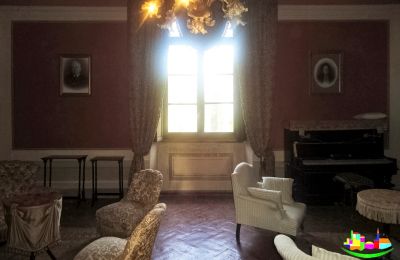 Château à vendre 06055 Marsciano, Ombrie, Salle de séjour
