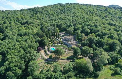 Maison de campagne à vendre 06019 Spedalicchio, Ombrie, Photo Drone