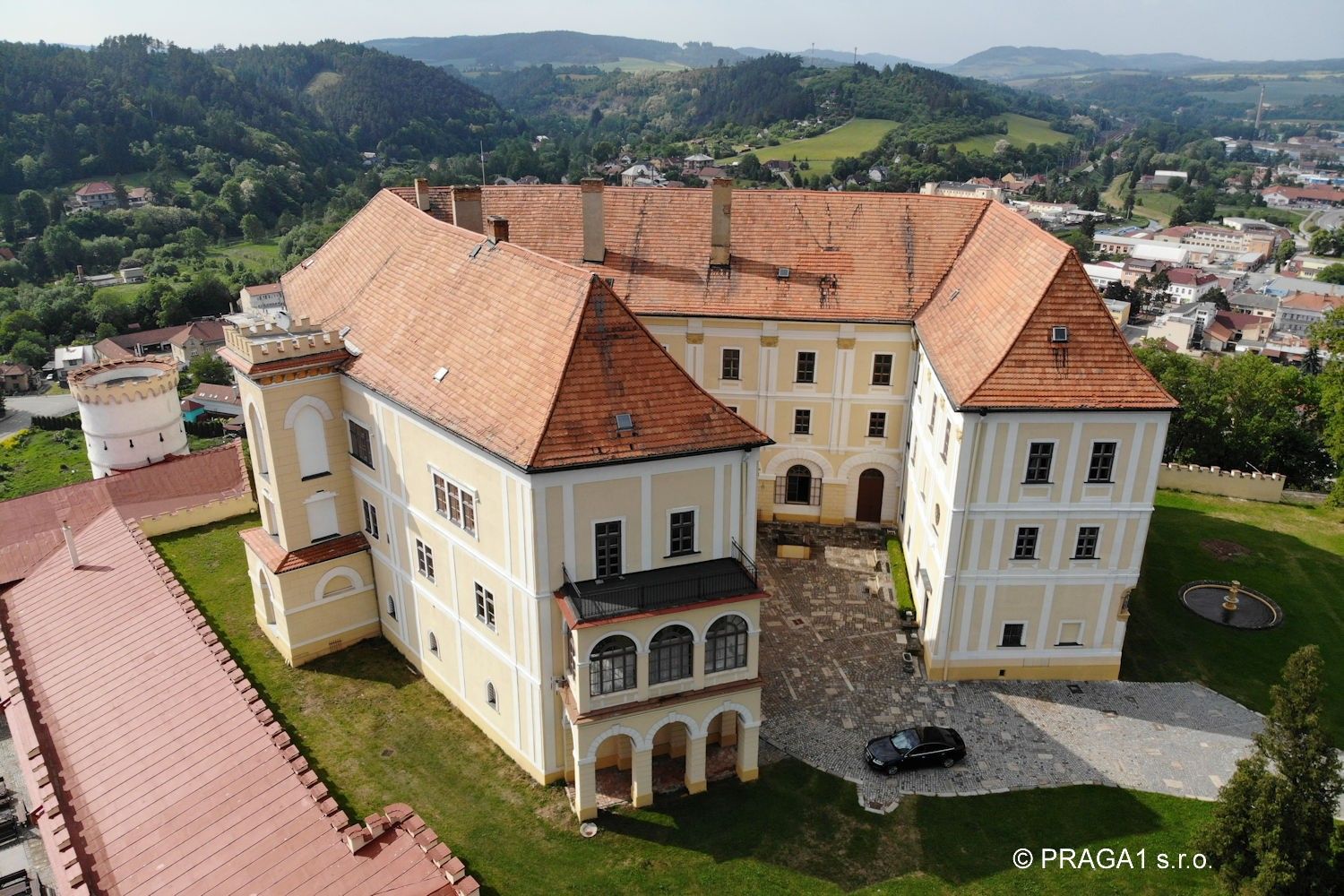 Photos Château rénové en République tchèque sur la montagne