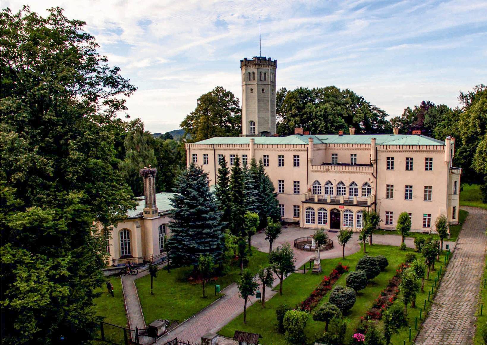 Château à vendre Mysłakowice, Sulkowskiego 2, Basse-Silésie:  Drone