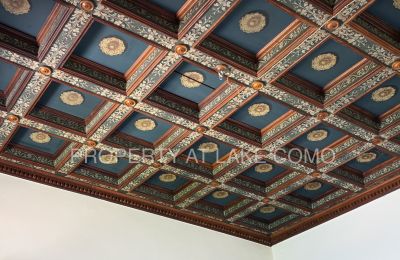 Demeure historique à vendre Torno, Lombardie, Coffered Ceiling
