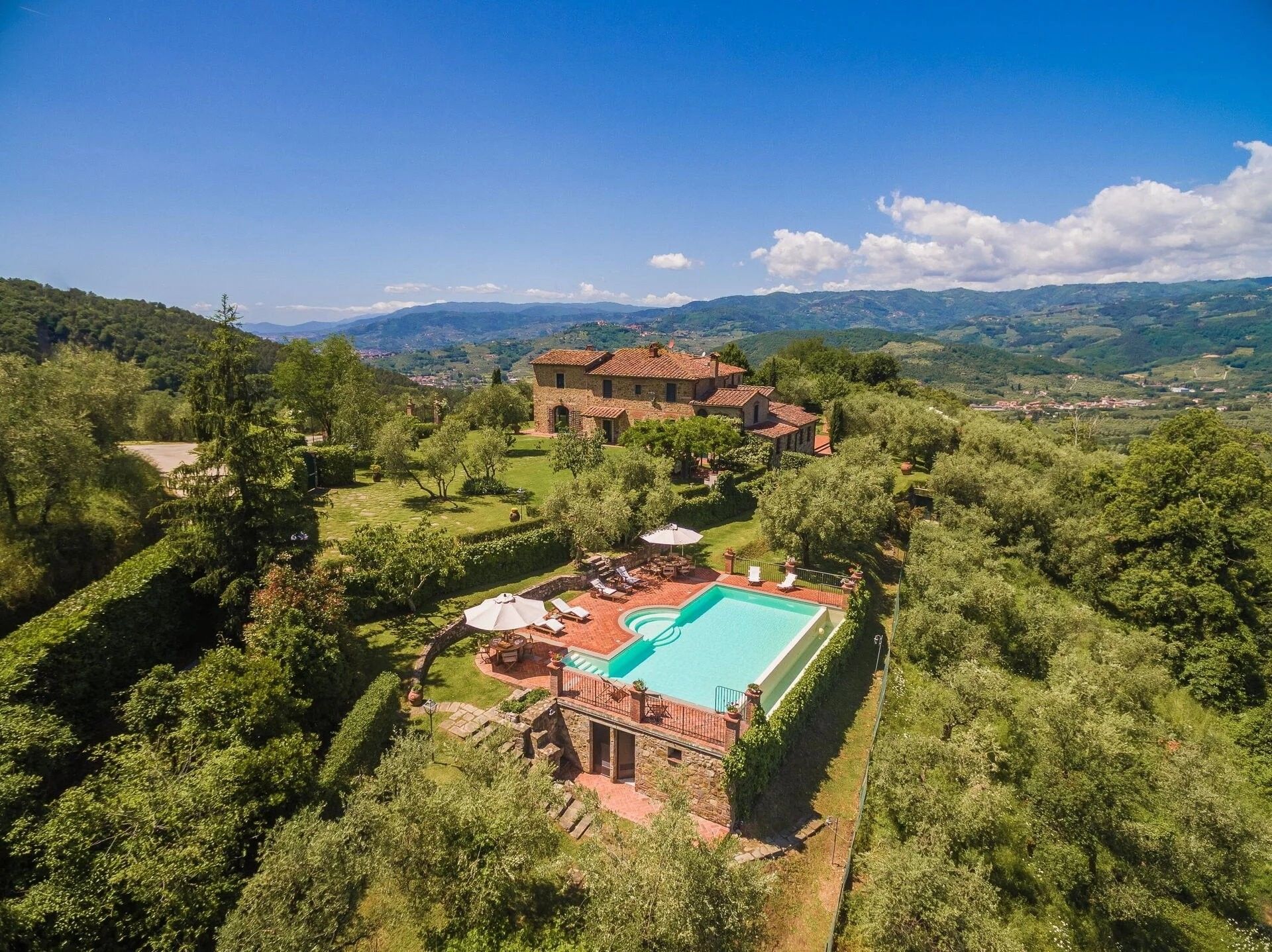 Photos  Propriété toscane avec deux villas à Monsummano Terme