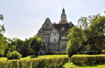 Château à vendre Płoty, Nowy Zamek, Poméranie occidentale:  Vue latérale