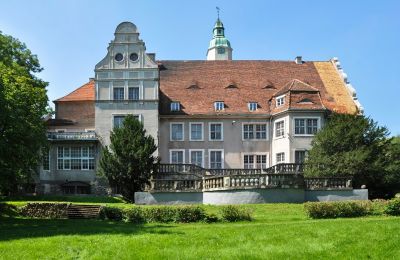 Château à vendre Płoty, Nowy Zamek, Poméranie occidentale, Vue de l'arrière
