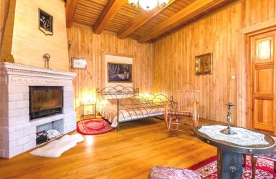 Manoir à vendre Paplin, Dwór w Paplinie, Mazovie, Vue intérieure 2