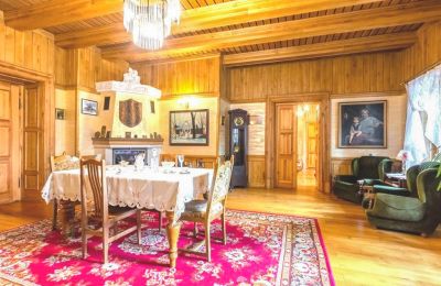 Manoir à vendre Paplin, Dwór w Paplinie, Mazovie, Vue intérieure 1