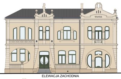Demeure historique à vendre Piotrków Trybunalski, Jarosława Dąbrowskiego 14, Łódź, Visualisation