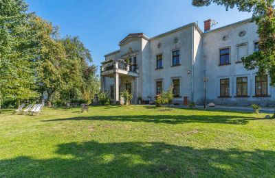 Château à vendre Mgowo, Pałac w Mgowie, Cujavie-Poméranie, Vue extérieure