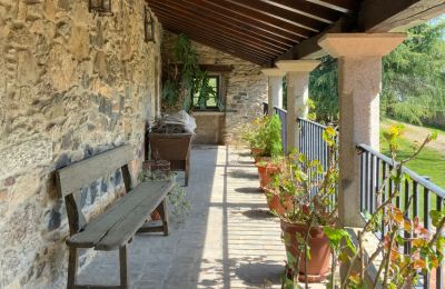 Maison de campagne à vendre Melide, Cabazás, Galice, Balcón con vistas
