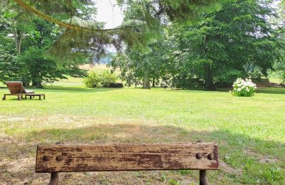 Manoir à vendre Dawidy, Dwór w Dawidach, Varmie-Mazurie, Parc