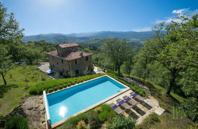 Maison de campagne à vendre 06019 Preggio, Ombrie, Photo Drone