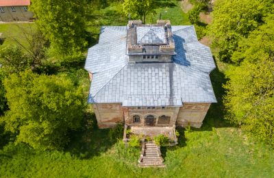 Manoir à vendre Parsko, Pałac w Parsku, Grande-Pologne, Toit