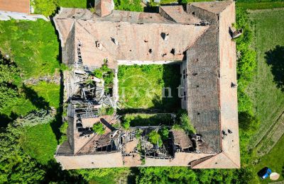 Château à vendre Vršovice, Zámek Vršovice, okres Louny, Photo Drone