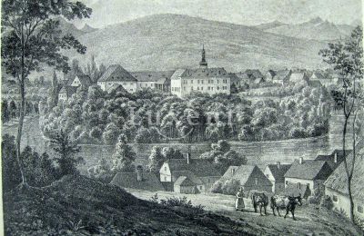 Château à vendre Vršovice, Zámek Vršovice, okres Louny, Vue historique