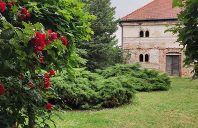 Manoir à vendre Trnavský kraj, okres Hlohovec, Koplotovce, Frídeský kaštieľ, Région de Trnava, Záhrada- sýpka