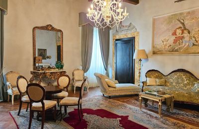 Demeure historique à vendre Montecalvoli, Toscane, Salon