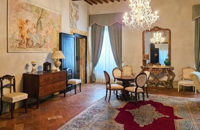 Demeure historique à vendre Montecalvoli, Toscane, Salon