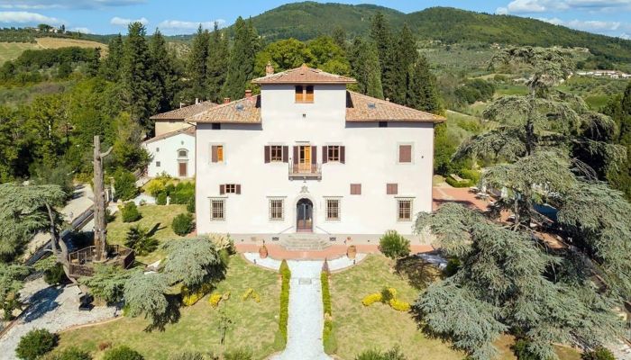 Villa Murtas - Propriété au sud de Florence avec parc, spa et vue panoramique