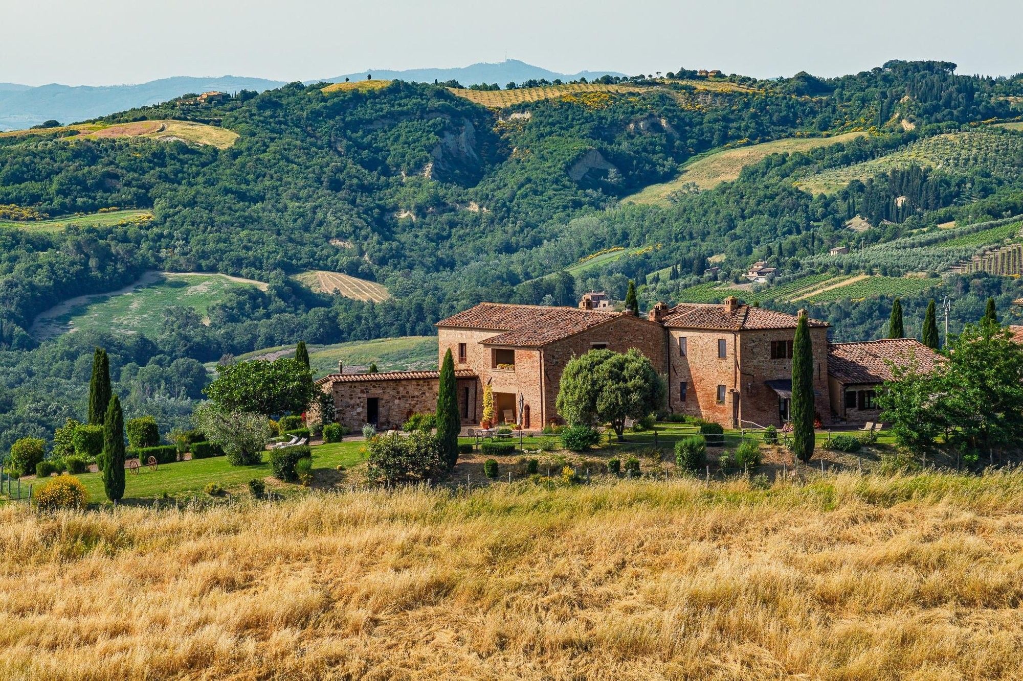 Photos Domaine agricole biologique avec vue sur le Val d'Orcia – près de Montalcino