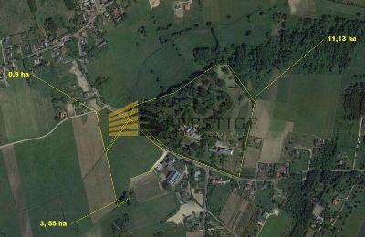 Manoir à vendre Ojrzanów, Pałac w Ojrzanowie, Mazovie, Vue générale