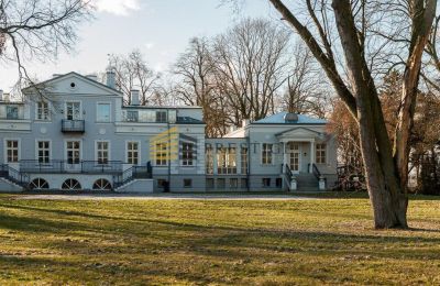 Manoir à vendre Ojrzanów, Pałac w Ojrzanowie, Mazovie, Vue de l'arrière