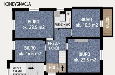Propriété Wrocław, Plan d'étage 3