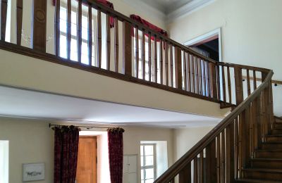 Château à vendre Siedlec, Pałac w Siedlcu, Grande-Pologne, Grand escalier