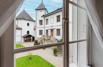 Château à vendre 4693 Desselbrunn, Haute-Autriche, Verspielte Sichtachsen in den Schlossgarten