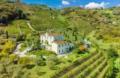 Demeure historique à vendre Saldina, Toscane, Photo Drone