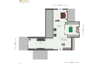 Propriété Wendisch Rietz, Plan d'étage 1
