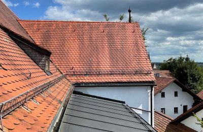 Château à vendre 84375 Kirchdorf am Inn, Hofmarkstraße 2, Bavière, Blick vom Turmzimmerchen auf das Kupferdach (evtl. Dachterrasse?)