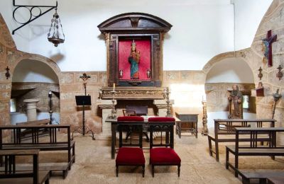 Château médiéval à vendre San Vicente de Alcántara, Estrémadure, Chapelle