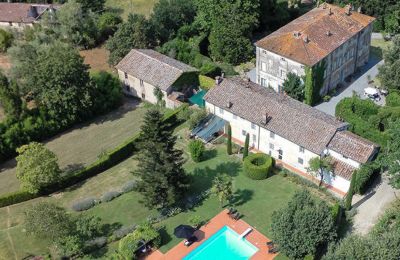 Demeure historique à vendre Capannori, Toscane, Photo Drone