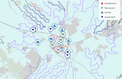 Hôtel particulier à vendre Campos, Îles Baléares, Standortkarte