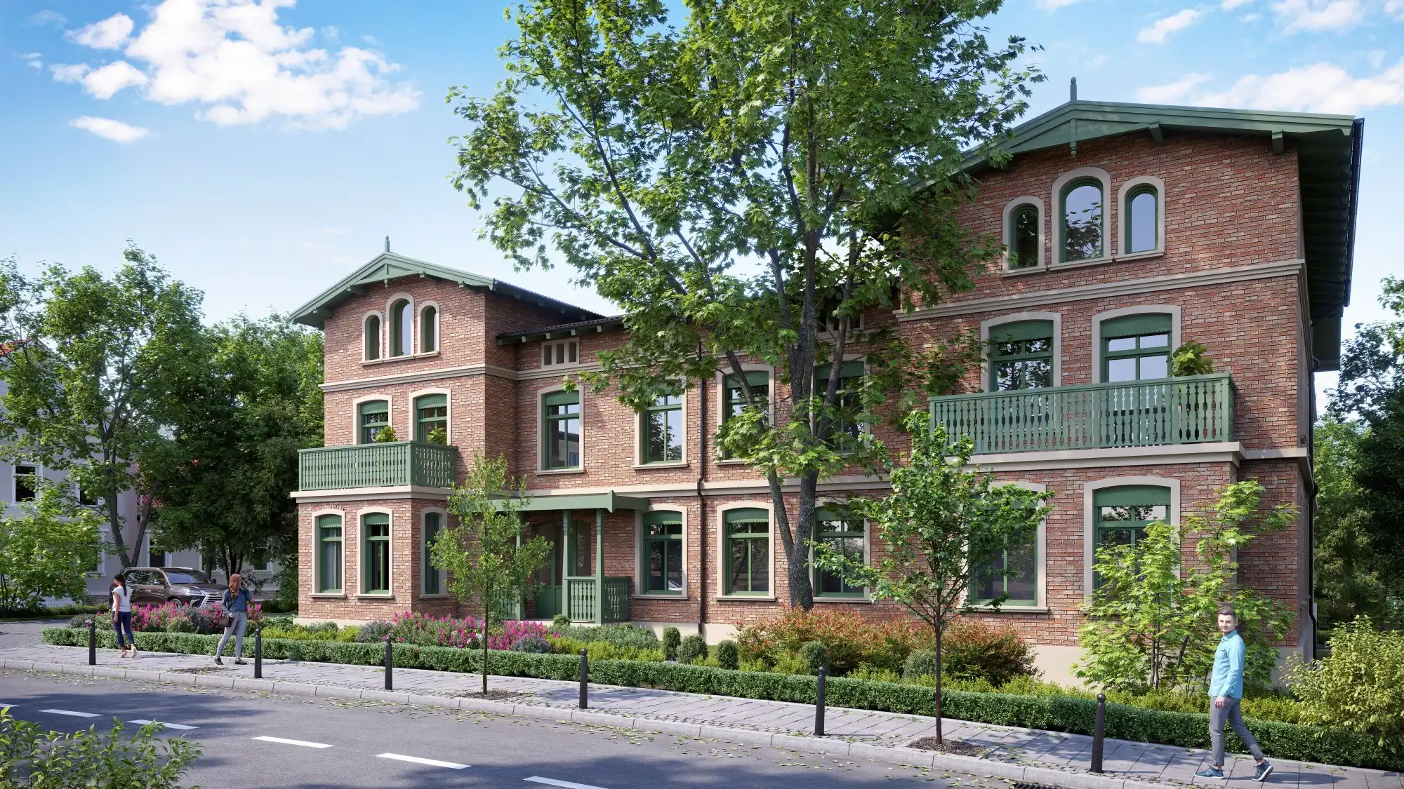 Bilder Hus Sjöstjärna – Fastighetsprojekt med 46 lägenheter i historisk residens i Sopot