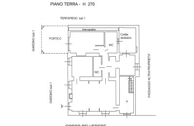 Propriété Ghiffa, Plan d'étage 2