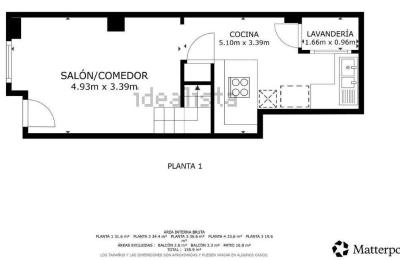 Propriété Ontinyent, Plan d'étage 1