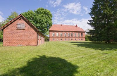 Manoir à vendre 19073 Zülow, Dorfplatz 8, Mecklembourg-Poméranie-Occidentale, Vue de l'arrière