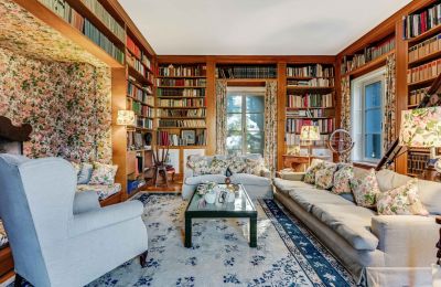 Demeure historique à vendre 21019 Somma Lombardo, Lombardie, Bibliothèque